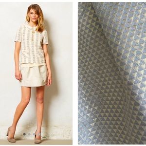 NWT GANNI Anthropologie Cressida Skirt